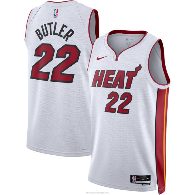 NBA 0F6D10918 camiseta miami heat jimmy butler nike blanca swingman