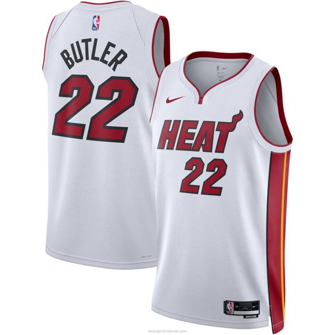 NBA 0F6D10918 camiseta miami heat jimmy butler nike blanca swingman