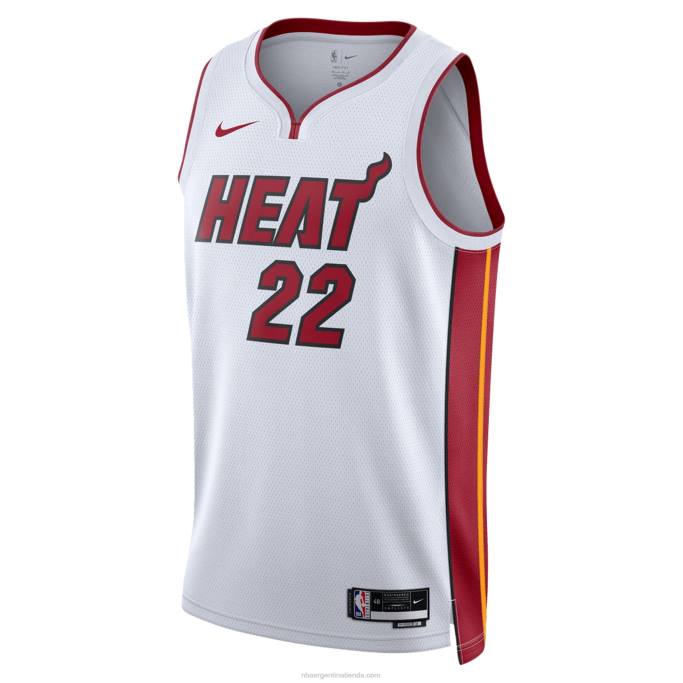 NBA 0F6D10918 camiseta miami heat jimmy butler nike blanca swingman