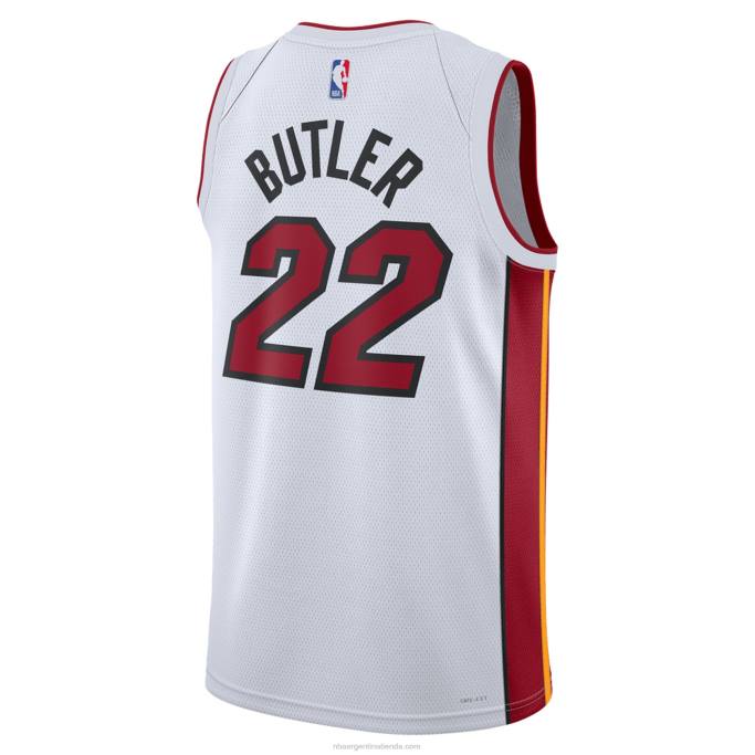 NBA 0F6D10918 camiseta miami heat jimmy butler nike blanca swingman