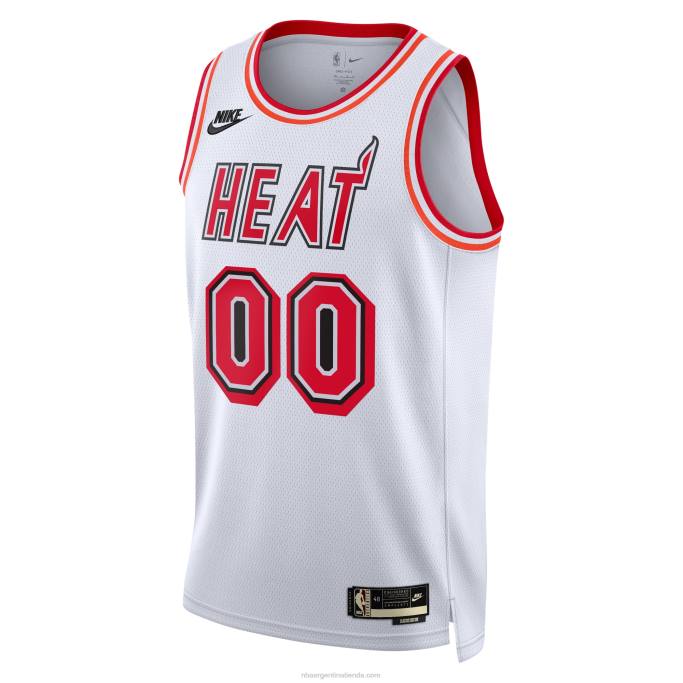NBA 0F6D396 camiseta miami heat nike blanca personalizada swingman