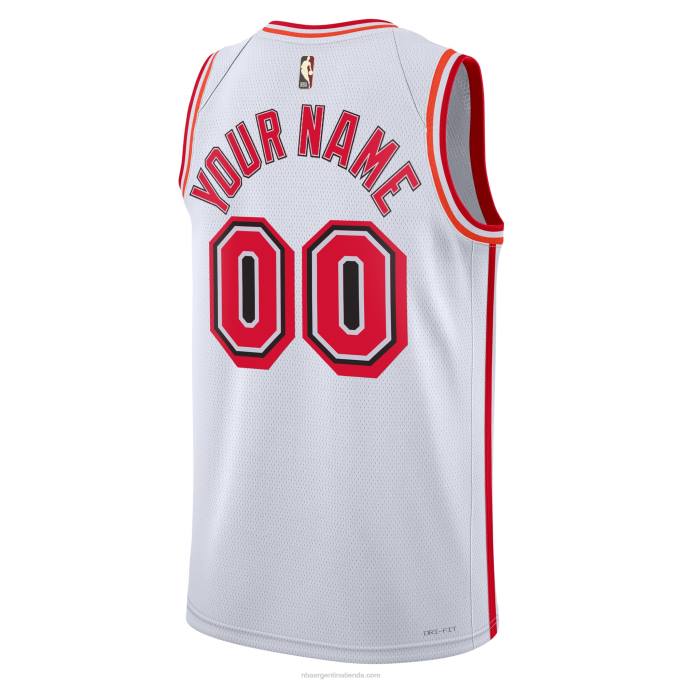 NBA 0F6D396 camiseta miami heat nike blanca personalizada swingman