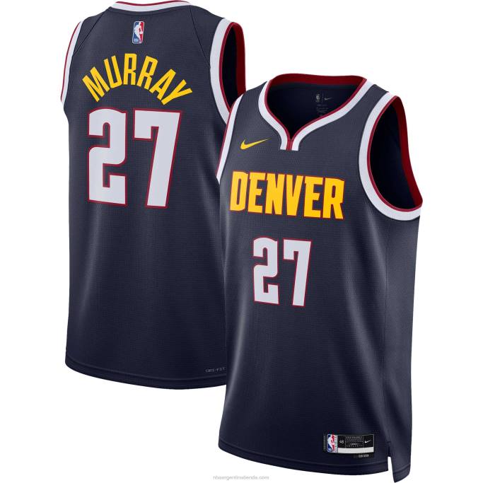 NBA 0F6D5165 camiseta jamal murray denver nuggets nike azul marino swingman