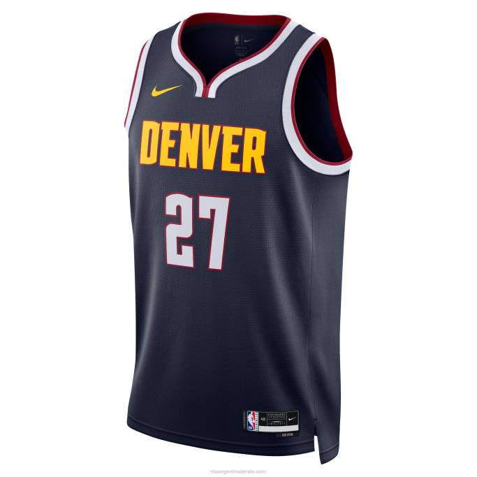 NBA 0F6D5165 camiseta jamal murray denver nuggets nike azul marino swingman