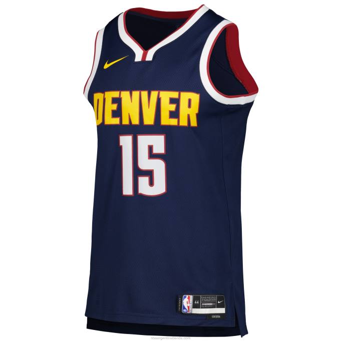 NBA 0F6D93 camiseta nike denver nuggets nikola jokic azul marino swingman