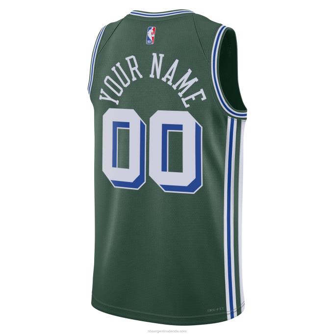 NBA 0F6D2143 Detroit Pistons Nike verde Swingman camiseta personalizada