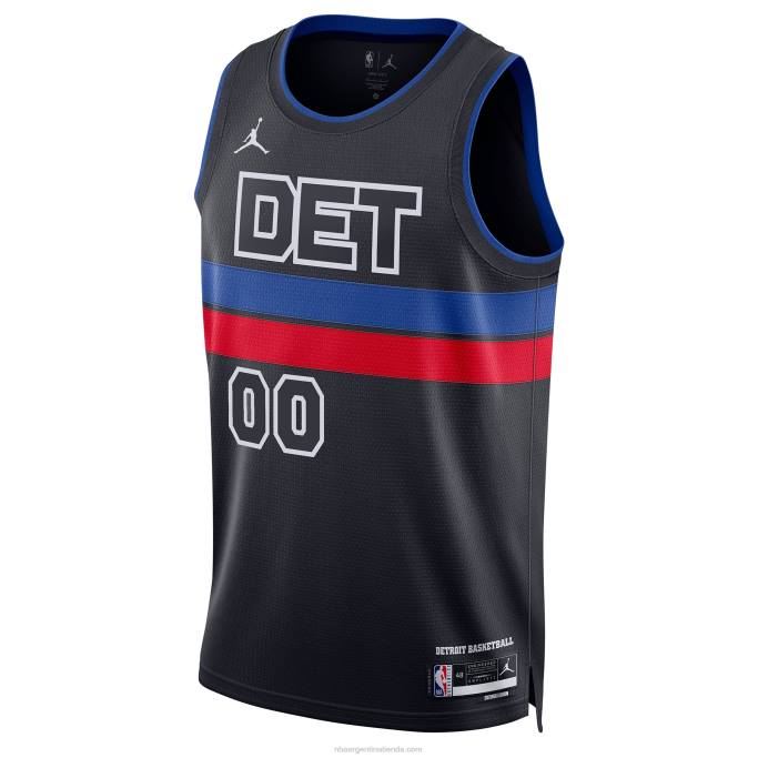 NBA 0F6D786 Detroit Pistons Jordan marca azul swingman camiseta personalizada