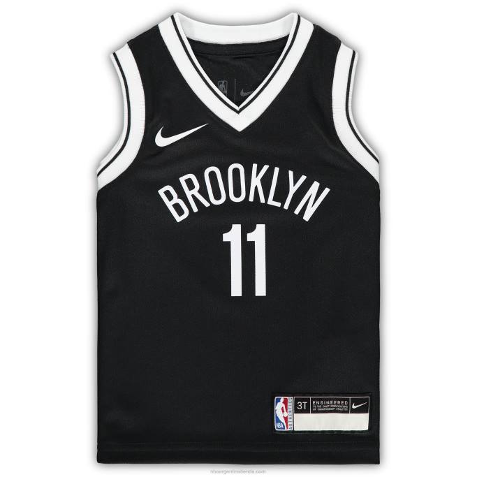 NBA 0F6D18482 camiseta nike kyrie irving de los brooklyn nets para niños pequeños en negro
