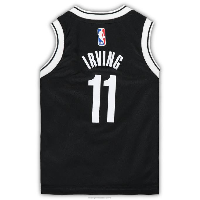 NBA 0F6D18482 camiseta nike kyrie irving de los brooklyn nets para niños pequeños en negro