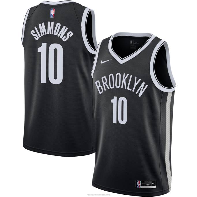 NBA 0F6D2082 camiseta ben simmons nike swingman de los brooklyn nets negro