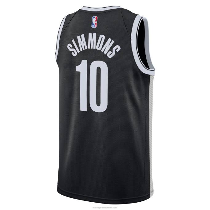 NBA 0F6D2082 camiseta ben simmons nike swingman de los brooklyn nets negro