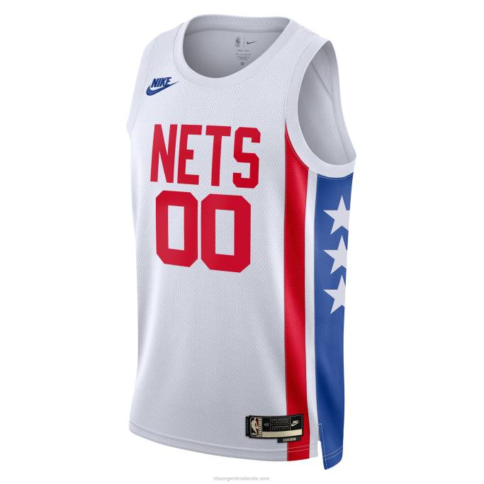 NBA 0F6D589 camiseta de los brooklyn nets nike blanca personalizada swingman
