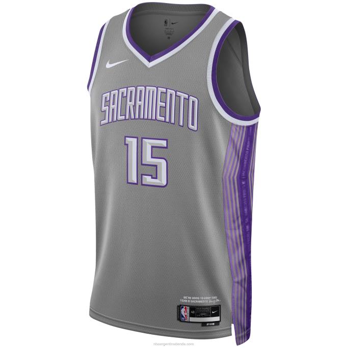 NBA 0F6D4597 camiseta de los reyes de sacramento davion mitchell nike swingman antracita