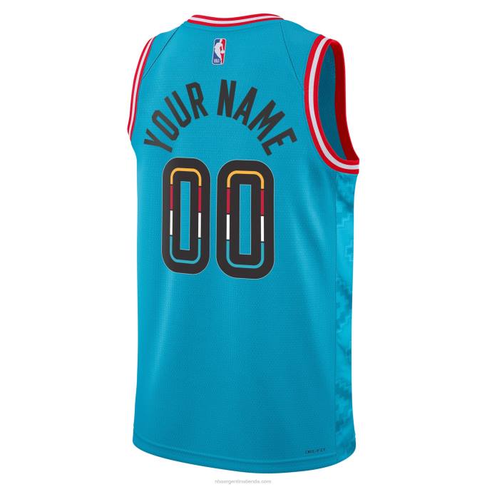NBA 0F6D160 camiseta nike phoenix suns swingman turquesa personalizada