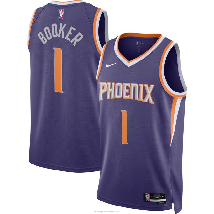 NBA 0F6D3682 Phoenix Suns Devin Booker Nike Swingman Jersey Púrpura