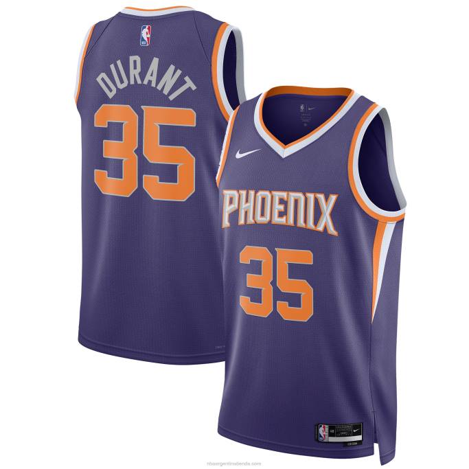 NBA 0F6D47 camiseta nike swingman kevin durant de los suns de phoenix púrpura