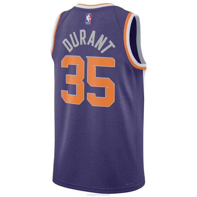 NBA 0F6D47 camiseta nike swingman kevin durant de los suns de phoenix púrpura