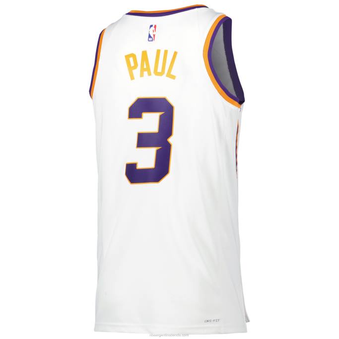 NBA 0F6D4831 camiseta phoenix suns chris paul nike blanca swingman