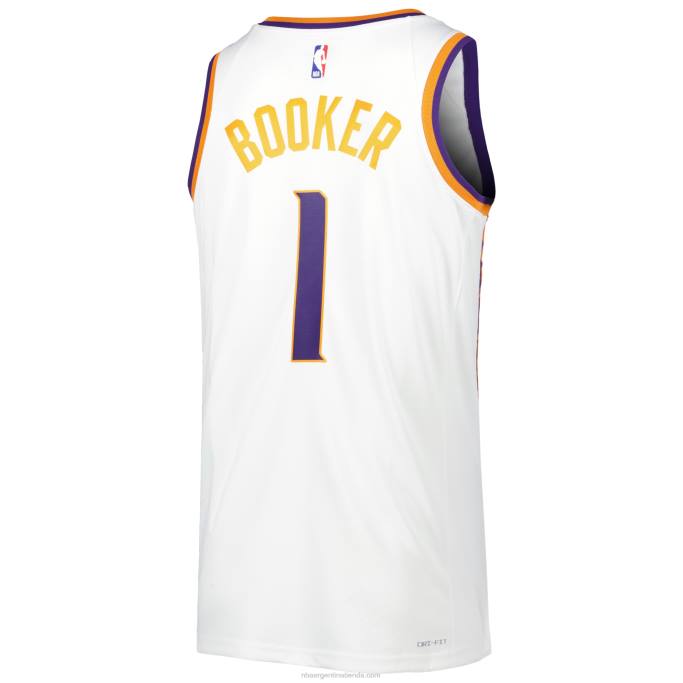 NBA 0F6D5793 camiseta nike swingman phoenix suns devin booker blanca