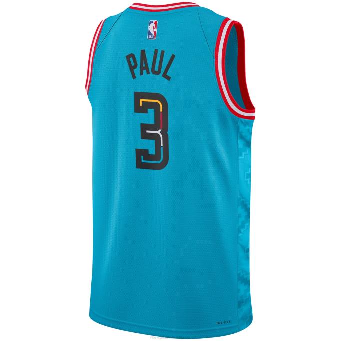 NBA 0F6D627 camiseta phoenix suns chris paul nike swingman turquesa