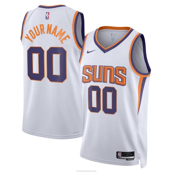 NBA 0F6D811 camiseta nike phoenix suns blanca swingman personalizada