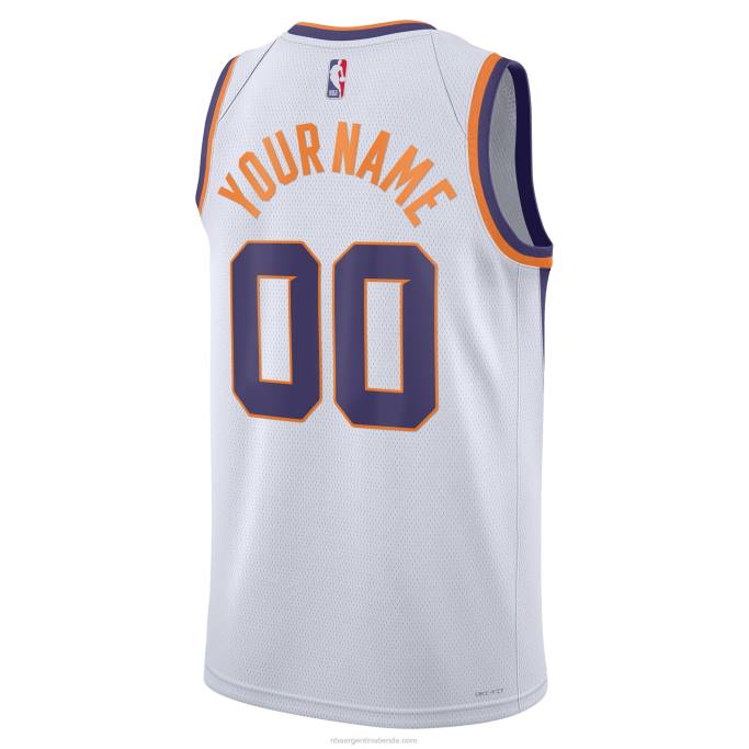 NBA 0F6D811 camiseta nike phoenix suns blanca swingman personalizada