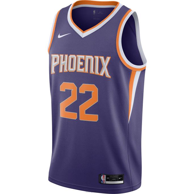 NBA 0F6D8578 Phoenix Suns Deandre Ayton Nike Púrpura Swingman Player Jersey